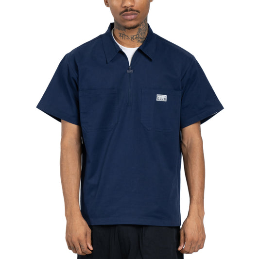 Proclub Lux Half Zip Stretch Work Shirt