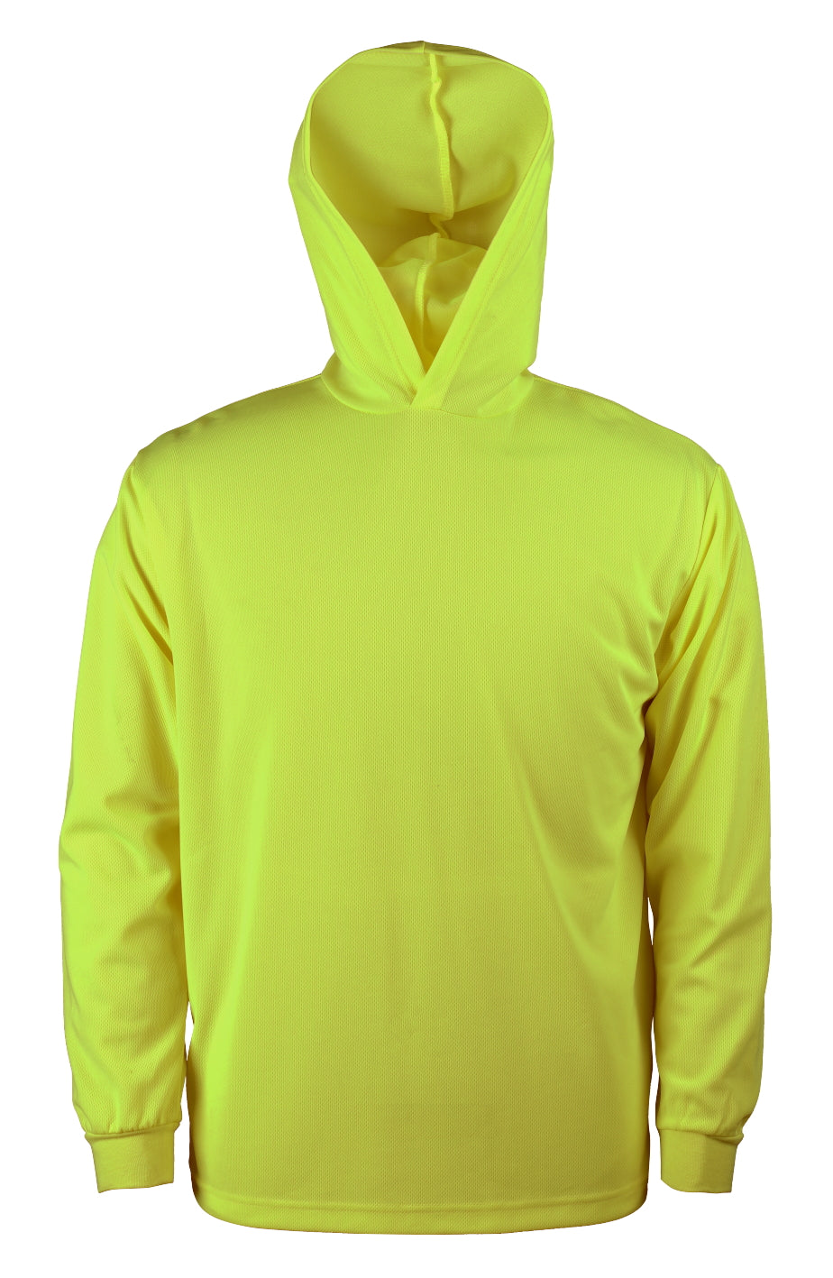 Safety Quick Dry Performance 100% Polyester Hooded Long Sleeve T Shits 96310