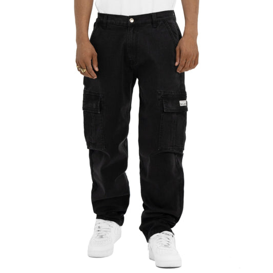Proclub Lux Denim Cargo Pant-Relaxed