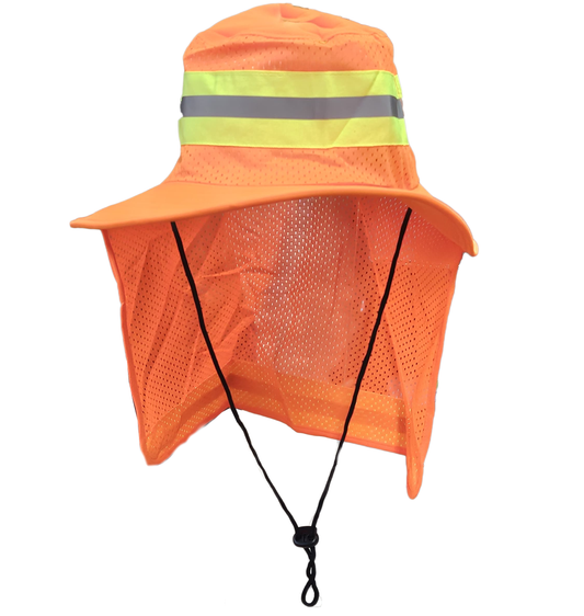 Safety Wear Sun Hat with Neck Flap Boonies Hat SH101