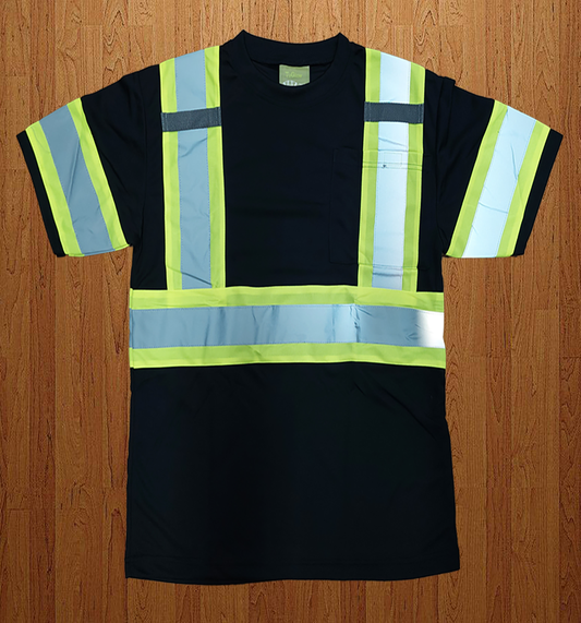 Safety Wear High Biz Short Sleeve Tee with Reflective Tape ST903