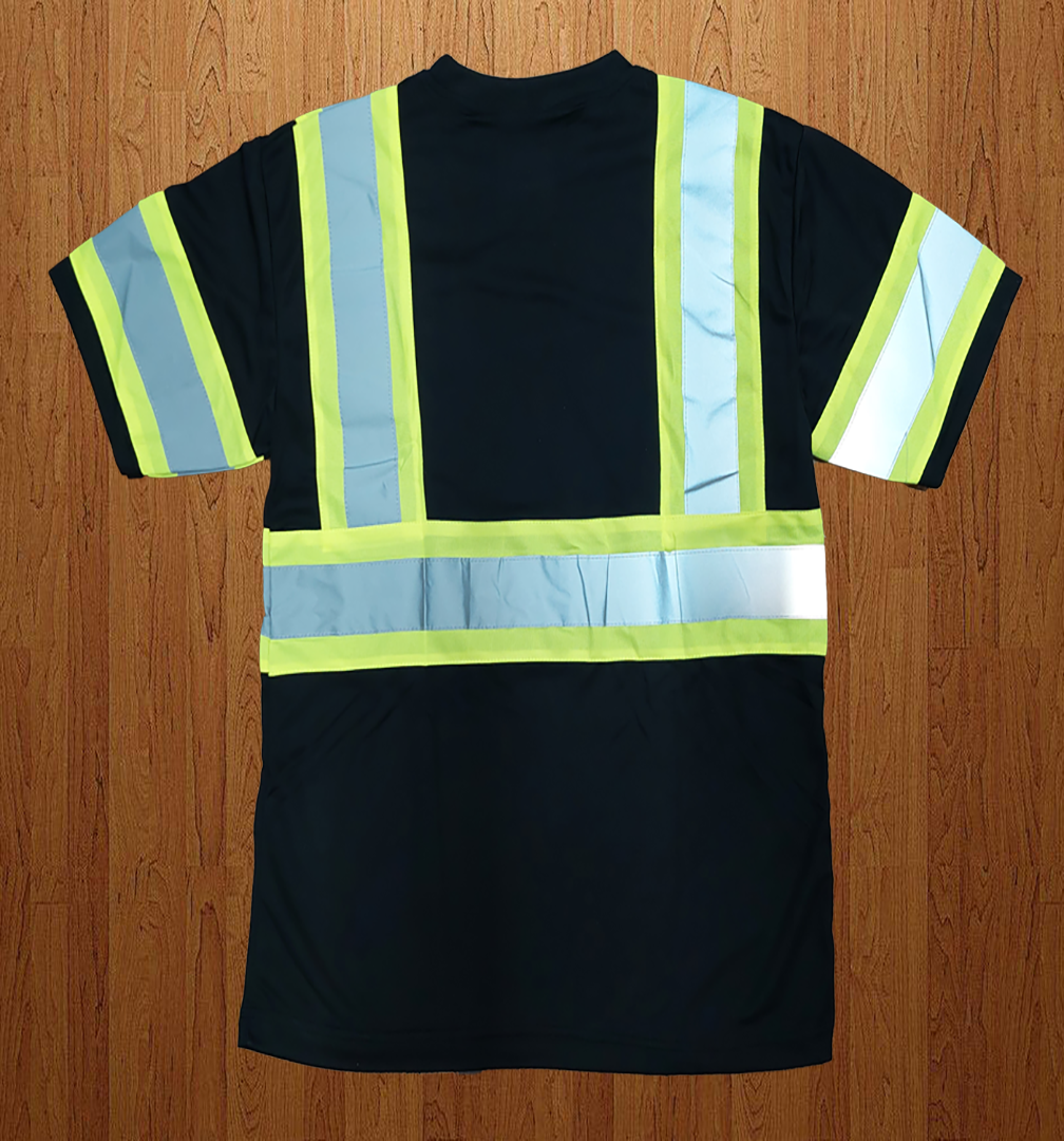 Safety Wear High Biz Short Sleeve Tee with Reflective Tape ST903