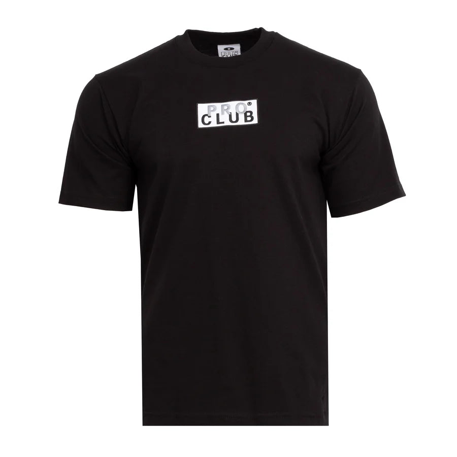 Proclub Lux Heavyweight Short Sleeve Embroidered Small Logo Tee