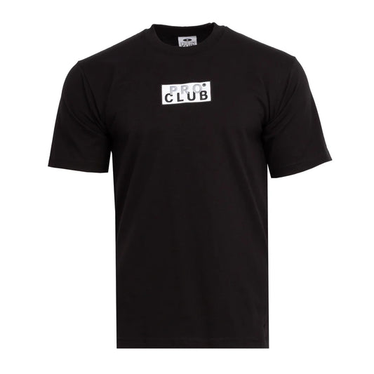 Proclub Lux Heavyweight Short Sleeve Embroidered Small Logo Tee