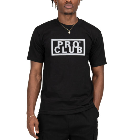 Proclub Lux Heavyweight Short Sleeve Big Logo Tee