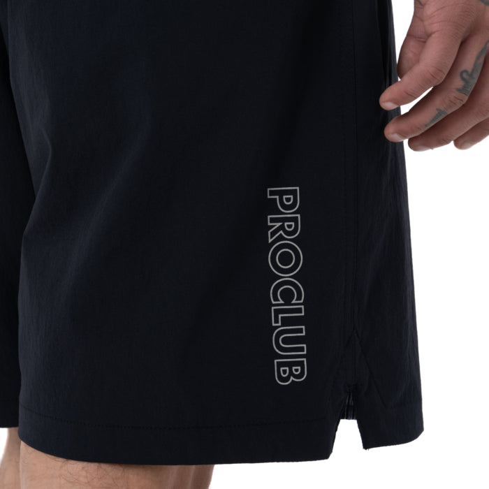 Proclub Lux Performance Stretch Nylon Active Shorts