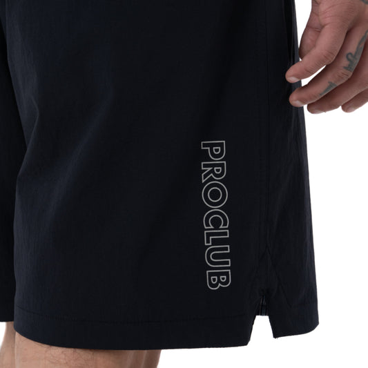 Proclub Lux Performance Stretch Nylon Active Shorts