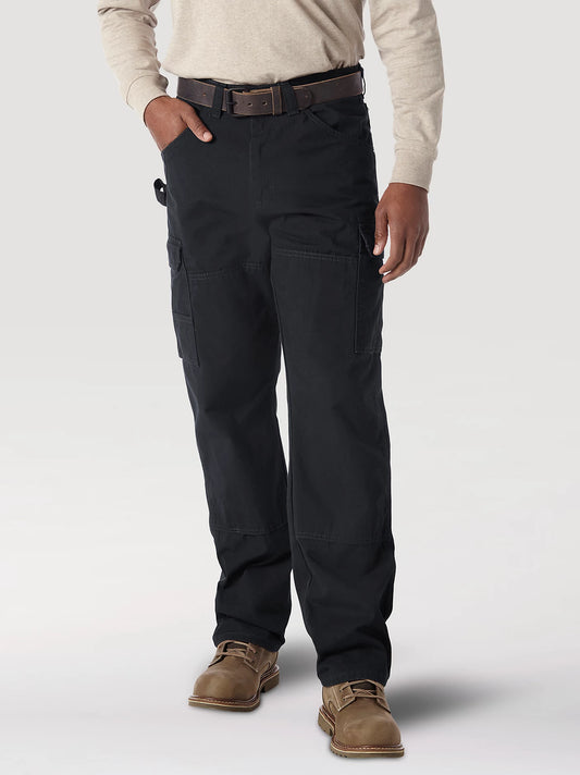 Black Wrangler RIGGS Ripstop Cargo Pants