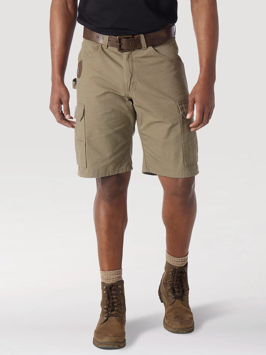 Brown Wrangler Riggs Ranger Shorts