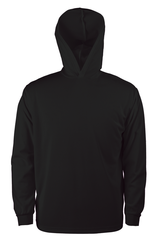 Safety Quick Dry Performance 100% Polyester Hooded Long Sleeve T Shits 96310