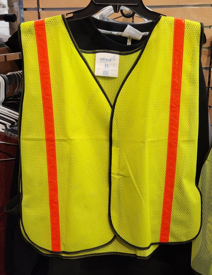 Safety Man's Mesh Front & Mesh Back One Size Tuff-Gard 98-0301 98-1201 98-1301 KK-2800
