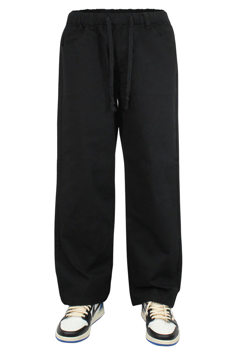 Victorious Baggy Fit Open Bottom Jogger Pants JG814