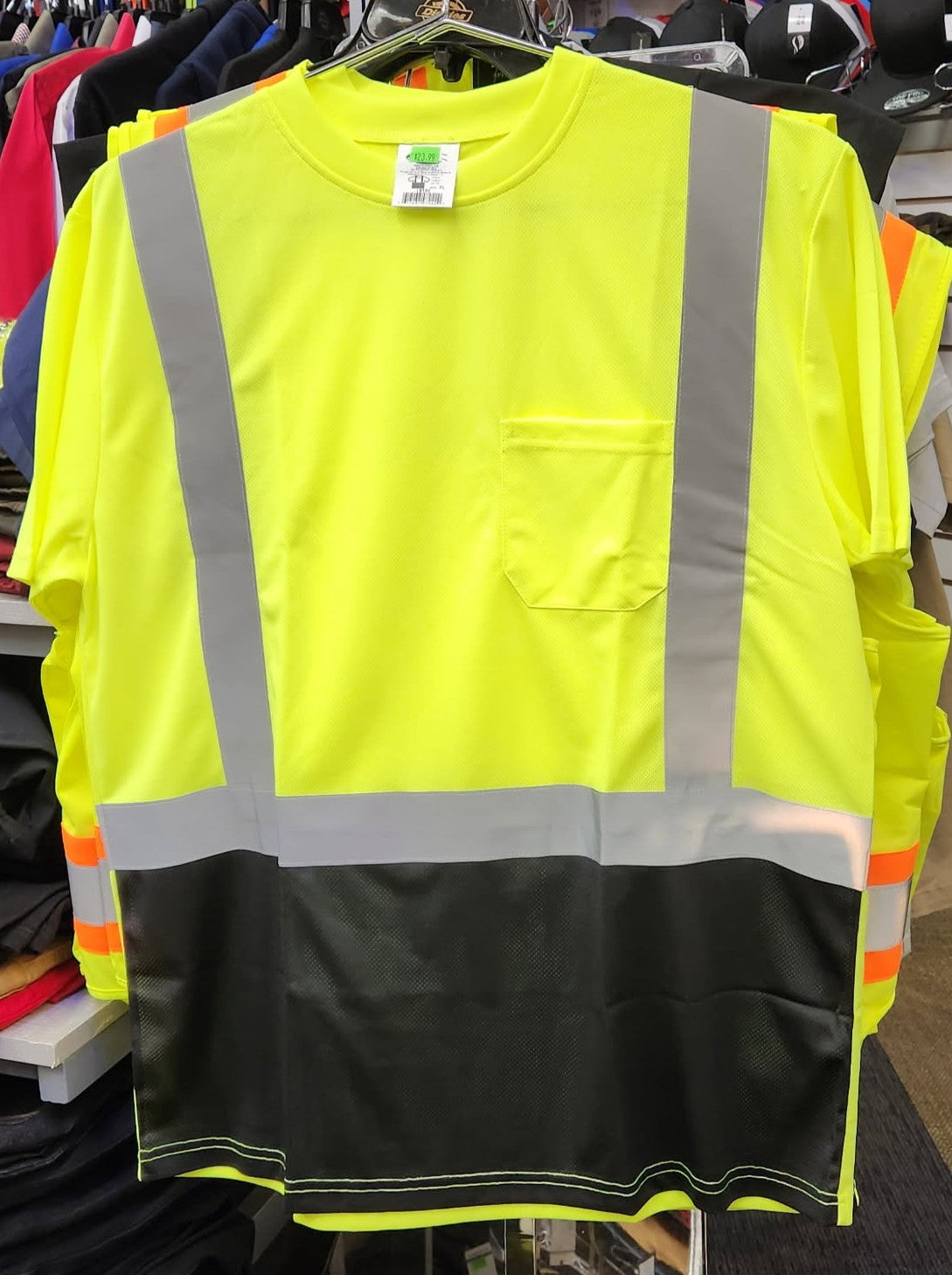Safety Wear High Viz Short Sleeve Tee ST902 LTS3 LBTS2