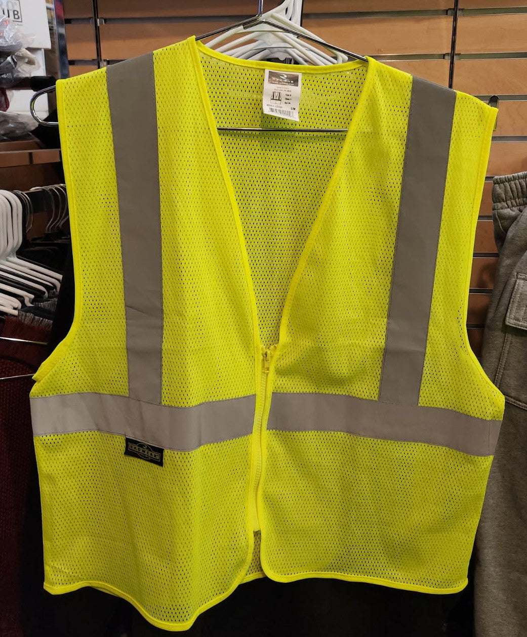 Safety Man's Mesh Front & Mesh Back with Reflective Strip LVM24 Petra Roc LVM24 SVE1-2ZGM