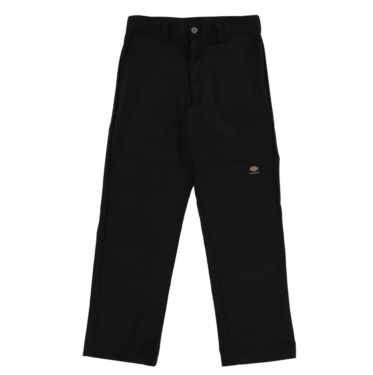 Dickies Loose Fit Straight Leg Double Knee Work Pants - Black D85283BLK