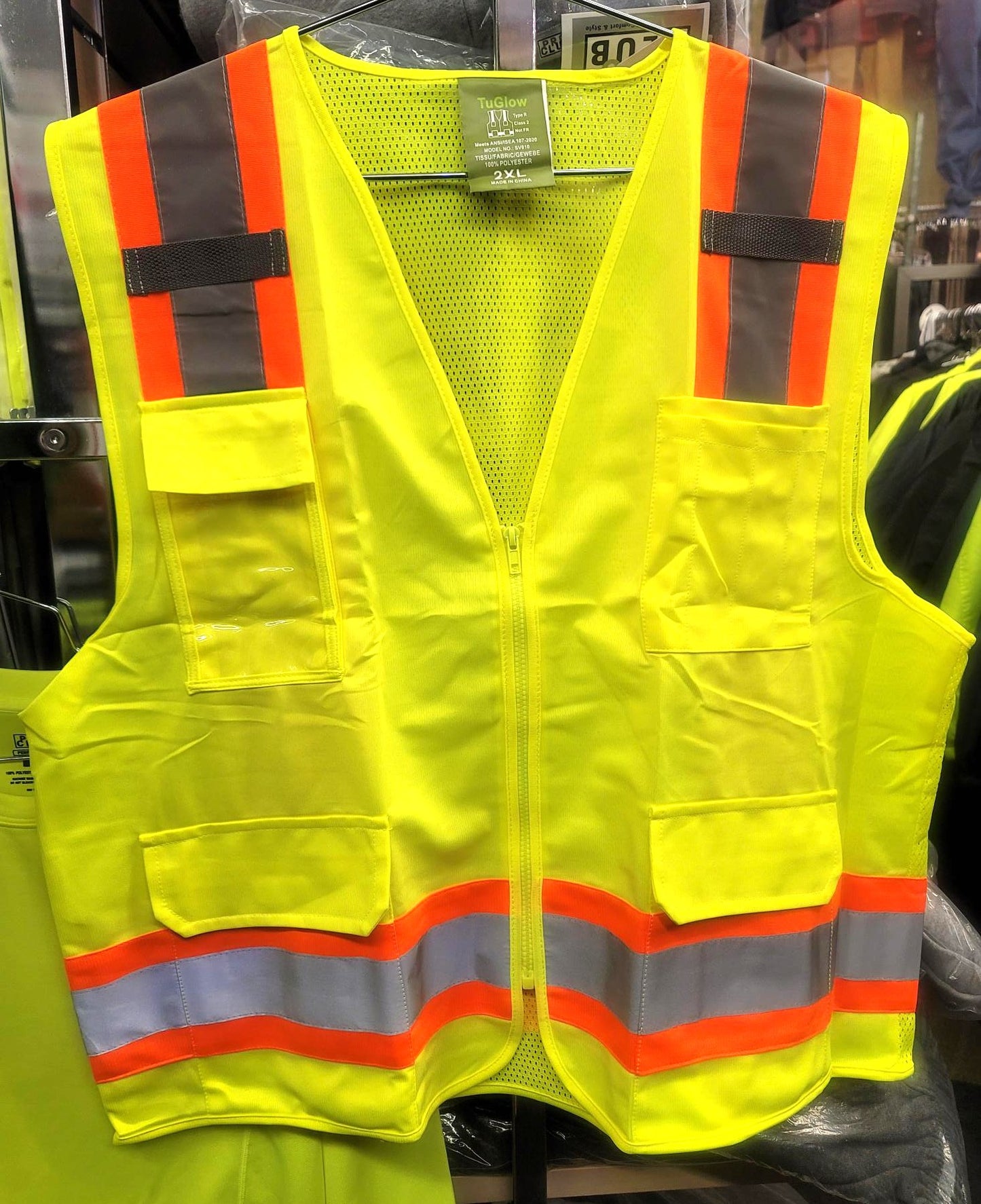 Safety High Viz Man's Vest SV802 D&M
