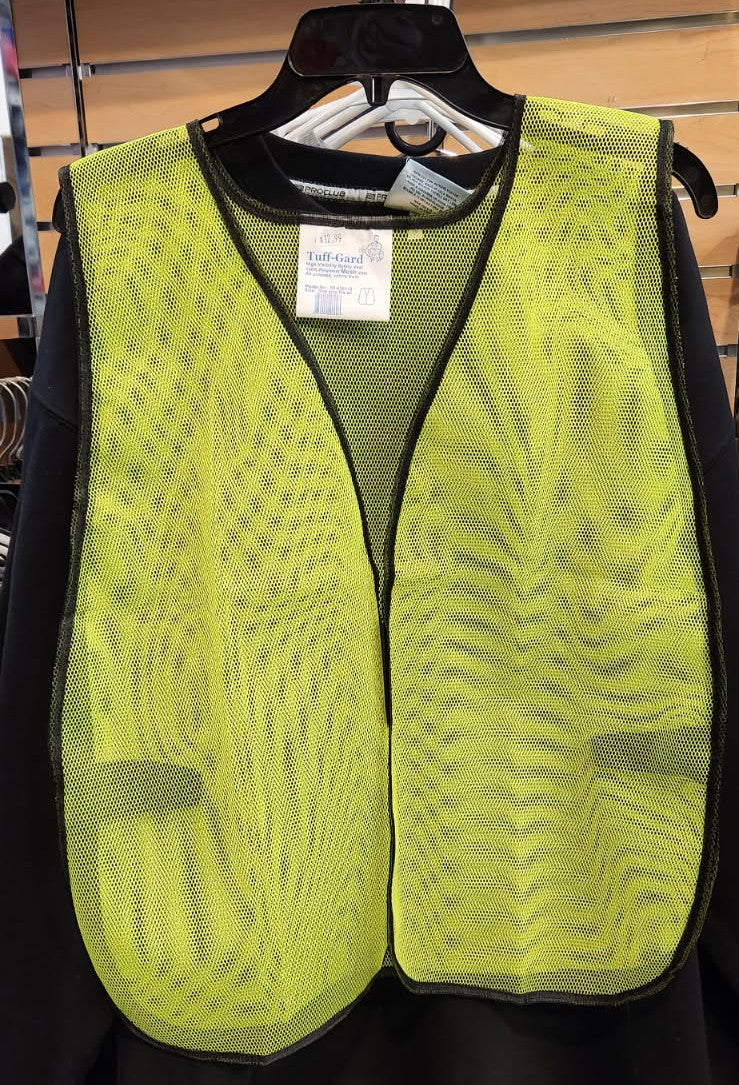 Safety Man's Mesh Front & Mesh Back One Size Tuff-Gard 98-0301 98-1201 98-1301 KK-2800