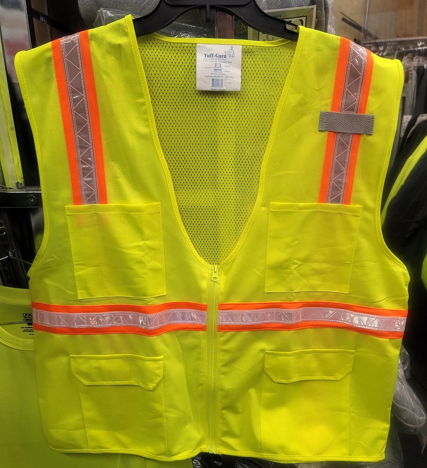 Safety High Viz Man's Vest SV802 D&M