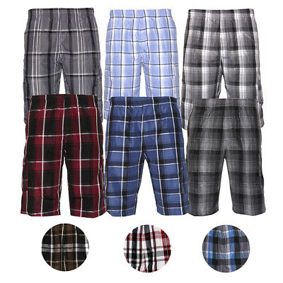 Yago Men's Plaid Shorts