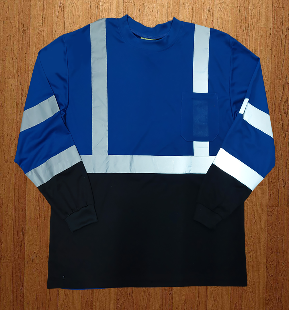 Safety Long Sleeve Crew Neck High Viz T Shirts ST900 ST901 RENEGADE TUGLOW