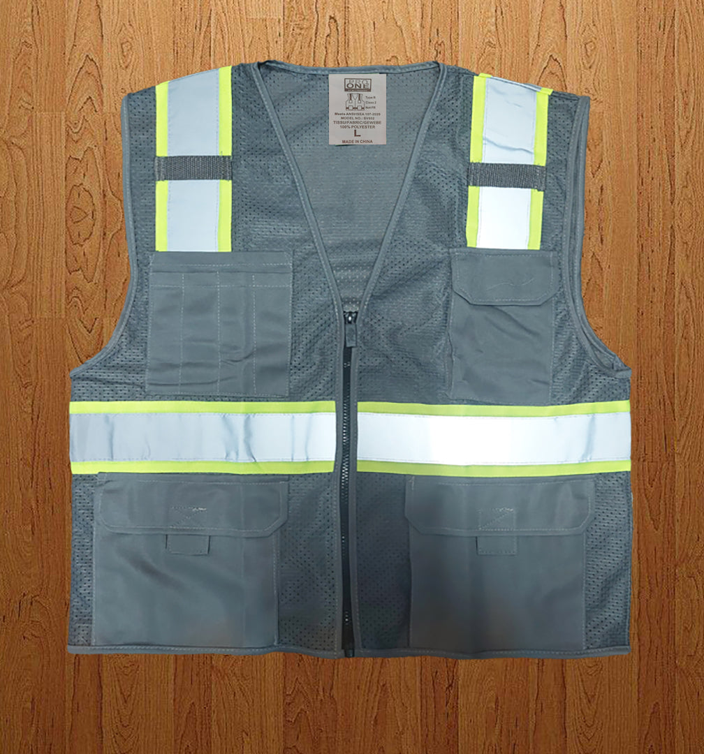 Safety High Viz Man's Mesh Front & Mesh Back Vest SV803 (5240) SV804