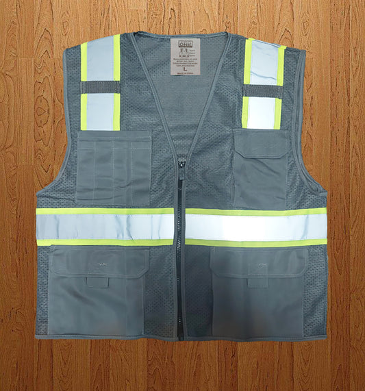 Safety High Viz Man's Mesh Front & Mesh Back Vest SV803 (5240) SV804