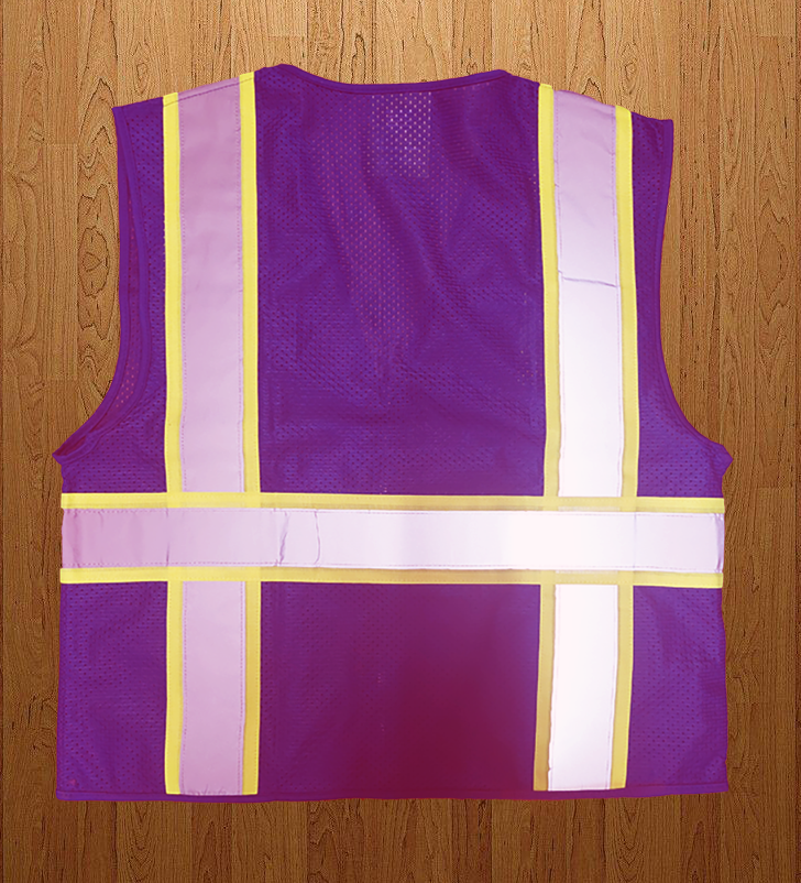 Safety High Viz Man's Mesh Front & Mesh Back Vest SV803 (5240) SV804