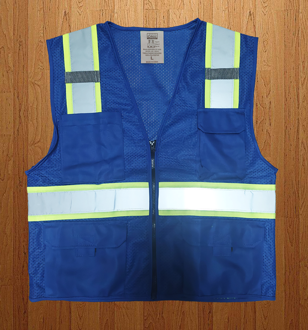 Safety High Viz Man's Mesh Front & Mesh Back Vest SV803 (5240) SV804