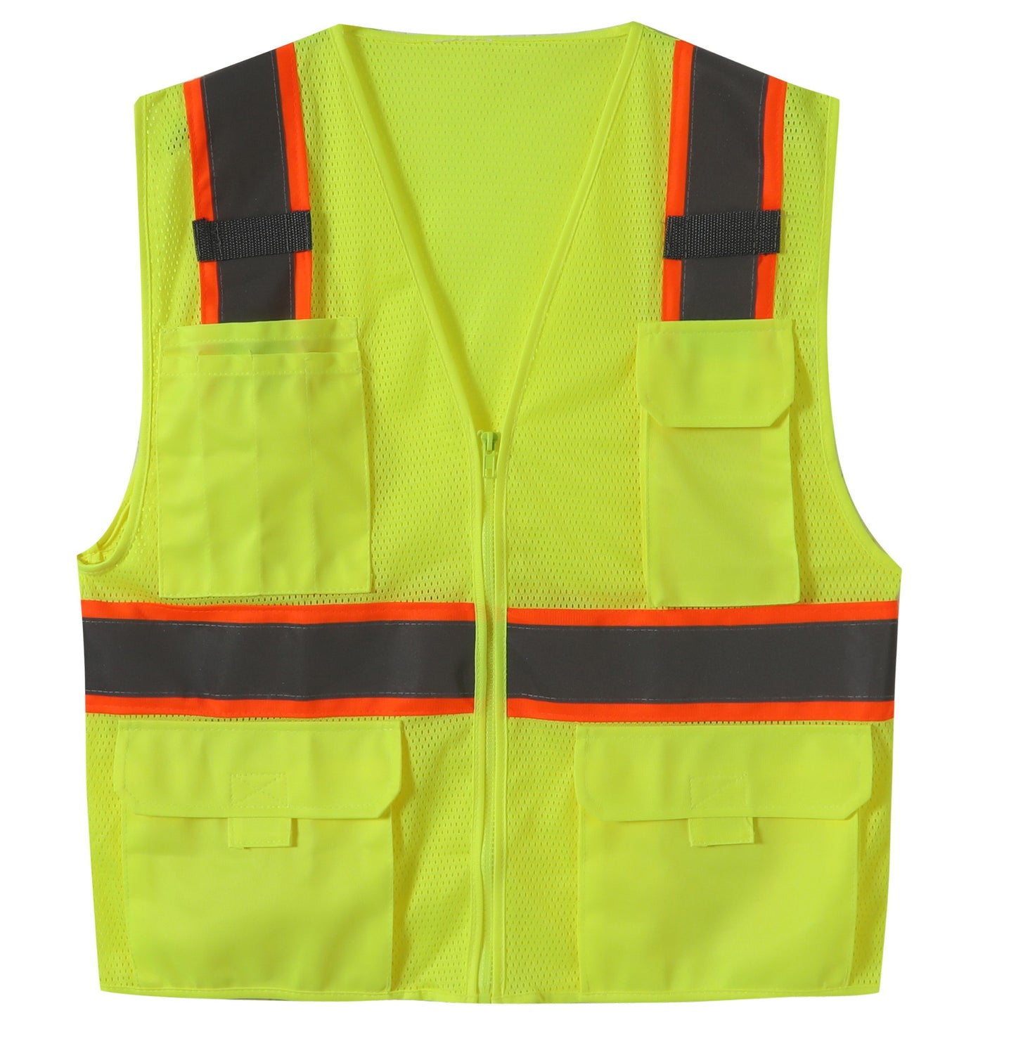 Safety High Viz Man's Mesh Front & Mesh Back Vest SV803 (5240) SV804