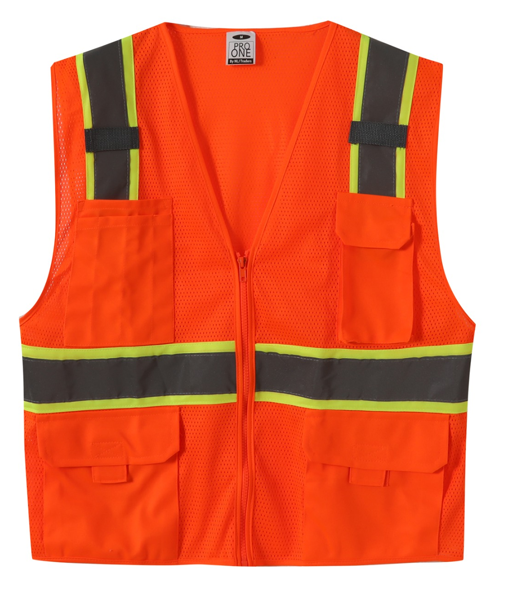 Safety High Viz Man's Mesh Front & Mesh Back Vest SV803 (5240) SV804